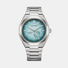 Load image into Gallery viewer, Citizen Zenshin Men Automatic Blue Dial Titanium Watch