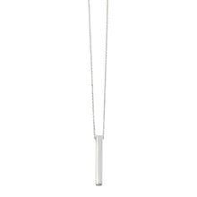 Load image into Gallery viewer, Sterling Silver Bar Necklace with Free Engraving