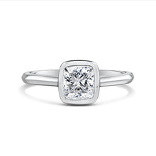 Load image into Gallery viewer, Lab Grown Diamond Solitaire Ring 1.50ct IGI Certified Cushion Cut
