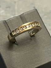 Load image into Gallery viewer, 9ct Yellow Gold 0.35ct Diamond Band Ring
