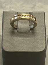 Load image into Gallery viewer, 9ct Yellow Gold 0.35ct Diamond Band Ring
