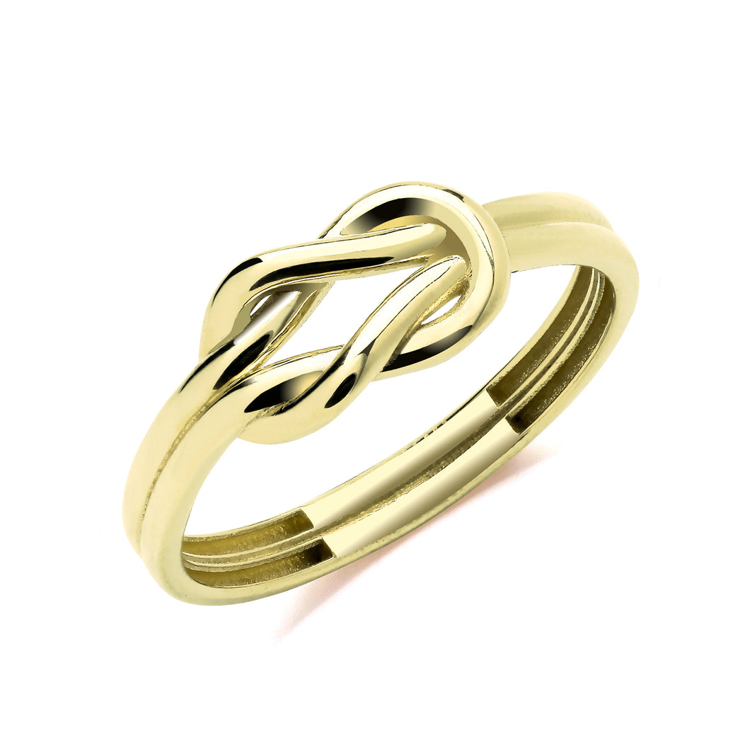 9ct Yellow Gold Knot Ring