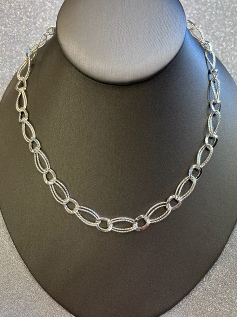 Sterling Silver Hand Made Necklace