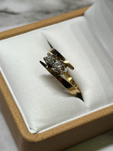 Load image into Gallery viewer, 18ct Yellow Gold Diamond Bypass Ring
