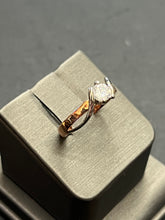 Load image into Gallery viewer, 9ct White &amp; Rose Gold CZ Ring
