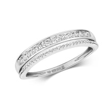Load image into Gallery viewer, 9ct white Gold Diamond Eternity Ring
