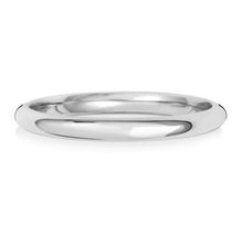 Load image into Gallery viewer, 9ct White Gold 2mm Wedding Band
