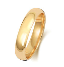 Load image into Gallery viewer, 9ct Yellow Gold 4mm Wedding Band
