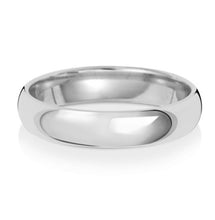 Load image into Gallery viewer, 9ct White Gold 4mm Wedding Band
